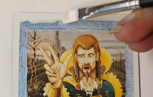 青使いは人間のクズ「対抗呪文」拡張アート【mtg動画】 | 速攻MTG