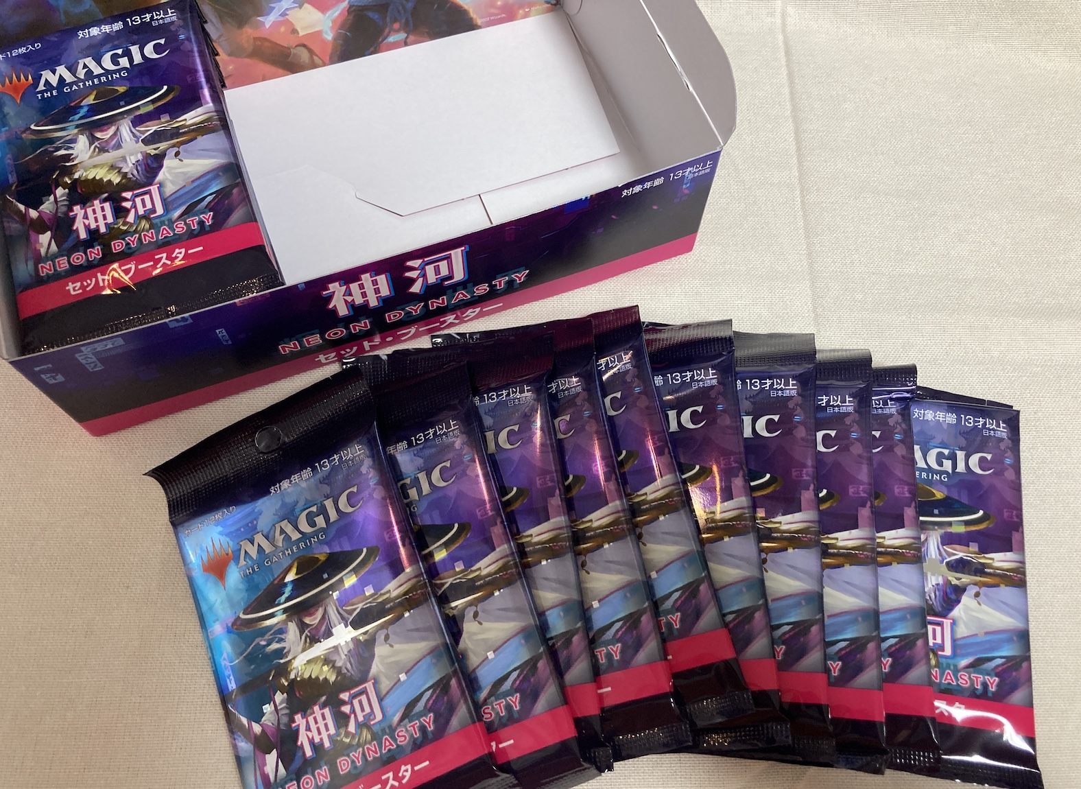 MTG 神河 輝ける世界 セットブースター 1カートン 6BOX - マジック：ザ ...